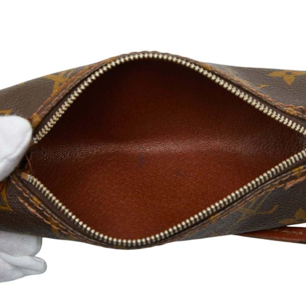 Louis Vuitton Monogram Papillon Handbag with Pouch, Brown Leather, Women's LO... - Picture 8 of 8